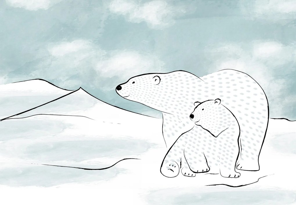 Fototapet - Urs polar (147x102 cm)