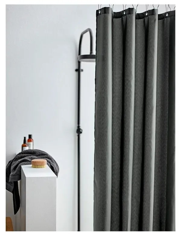 Perdea de duș Södahl Leo, gri, 180 x 200 cm