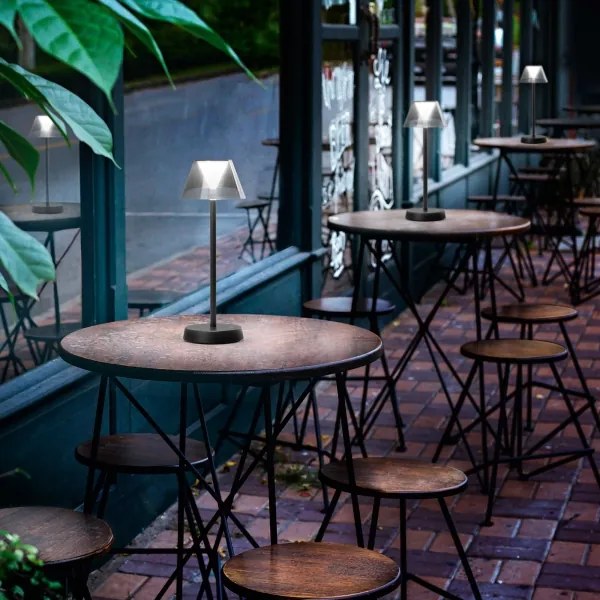 Ideal Lux - Lampă LED tactilă dimabilă LOLITA LED/2,8W/5V IP54 negru