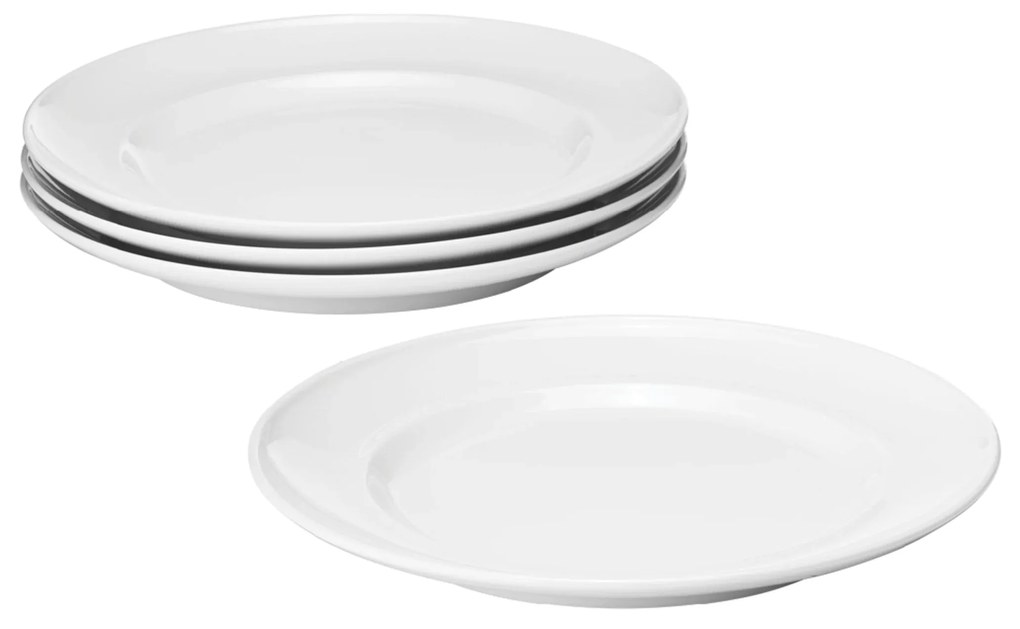 Farfurie din porțelan Koppel 22 cm, set de 4 - Georg Jensen