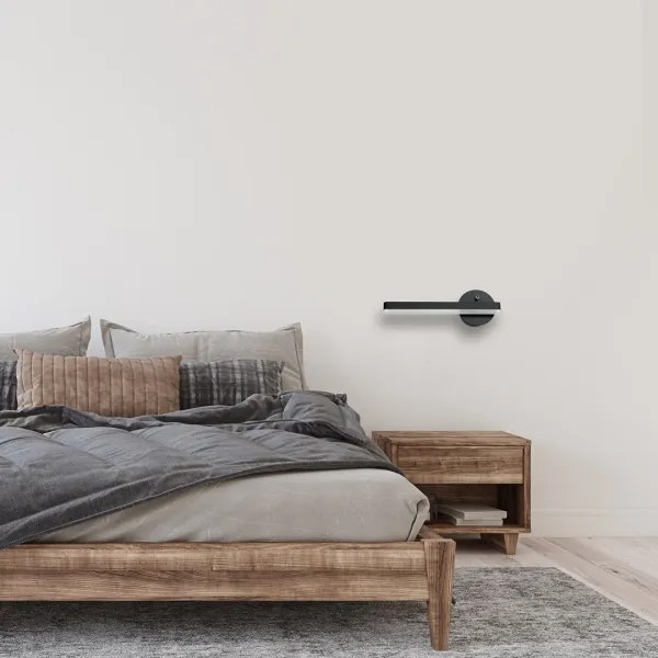 Aplică LED SYDNEY LED/6W/230V negru