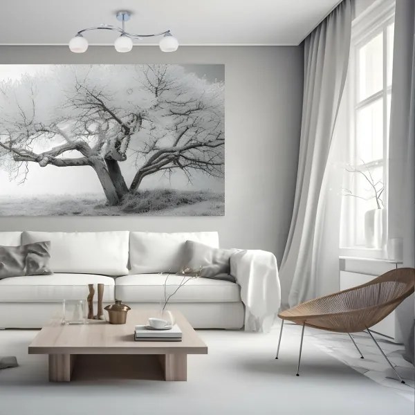 Lustră pe tijă CONNOR 3xE27/15W/230V crom lucios/alb