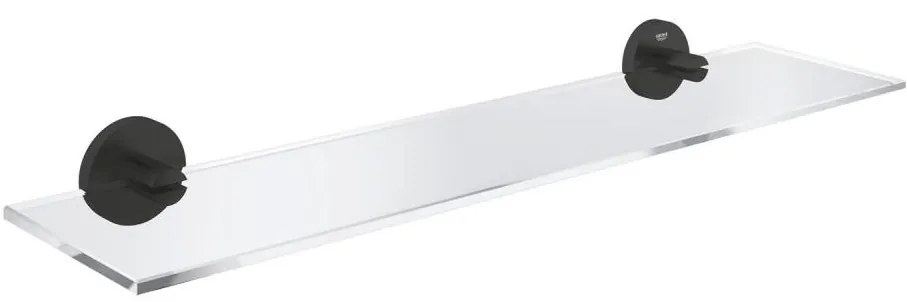 GROHE 412022430 - Poliță din sticlă START 530 mm neagră