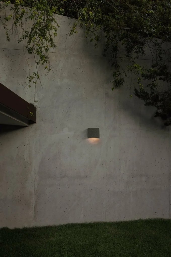 Aplica LED exterior iluminat ambiental IP55 GROT 3000K gri