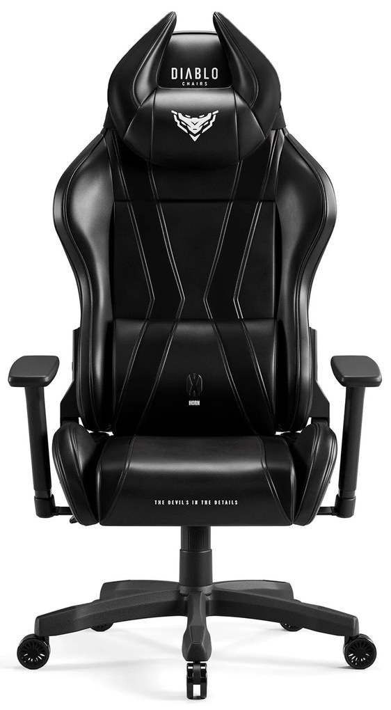 Scaun gaming Diablo X-Horn 2.0 King Size: negru