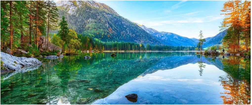 Tablou - Lacul Hintersee (120x50 cm)