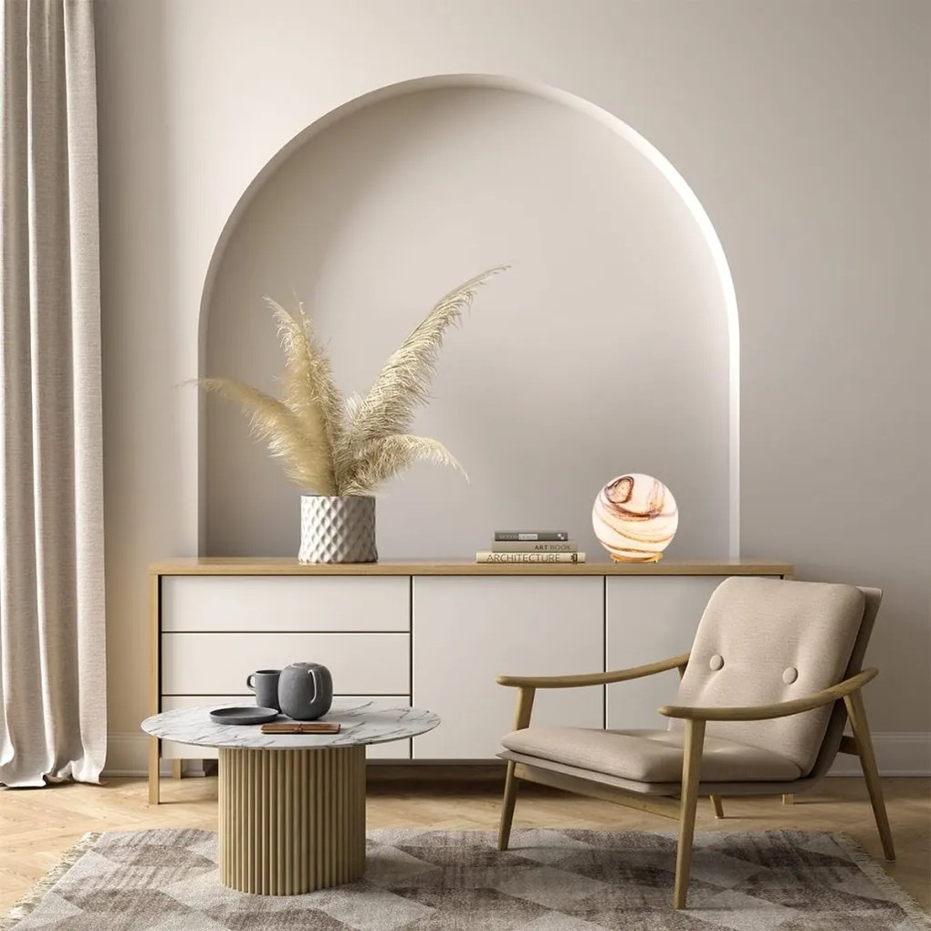 Veioza, Lampa de masa design minimalist Aruba