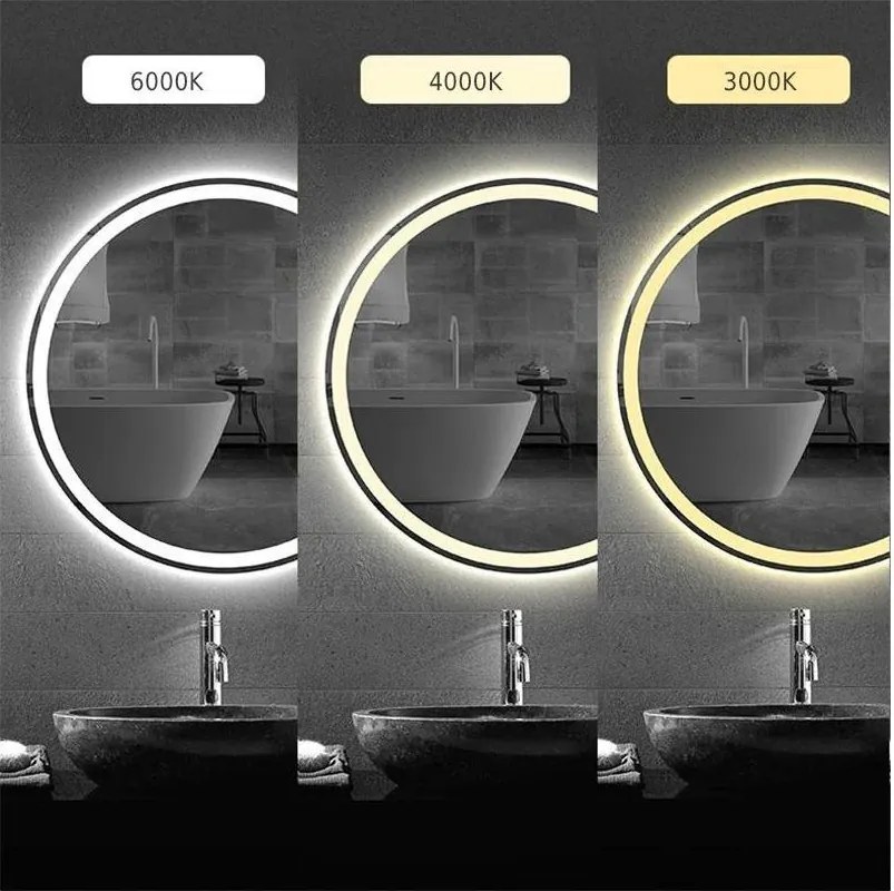 Oglinda LED 70cm BAS