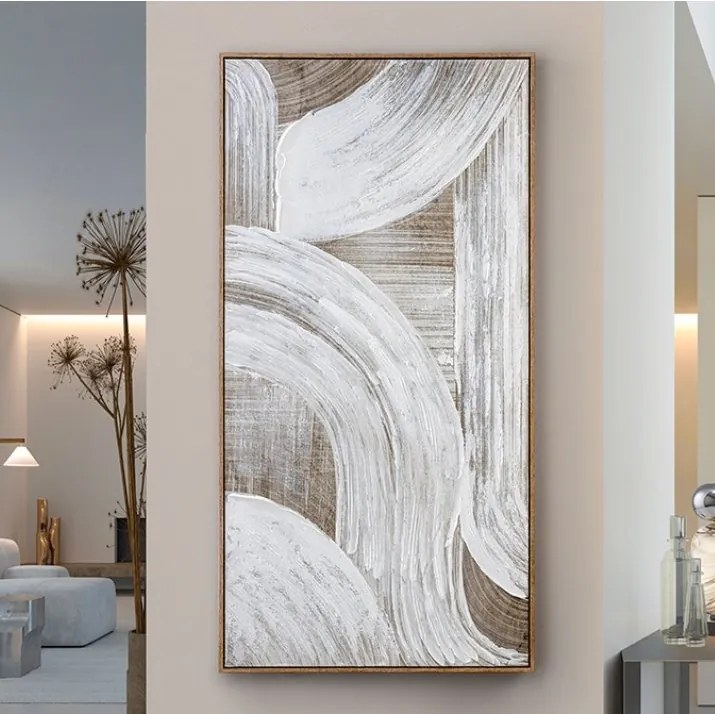Tablou de perete pictura acrilica Transicion 73x143cm