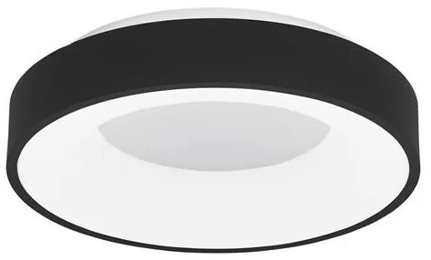 Plafoniera LED moderna 38cm RANDO THIN negru NVL-9353831