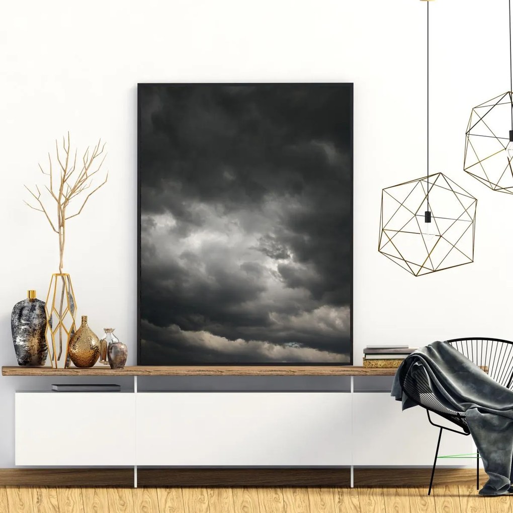 Poster - Cerul înnorat (A4)