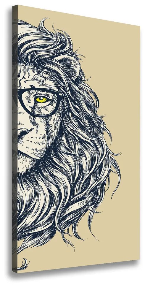 Print pe canvas Hipsterski leu