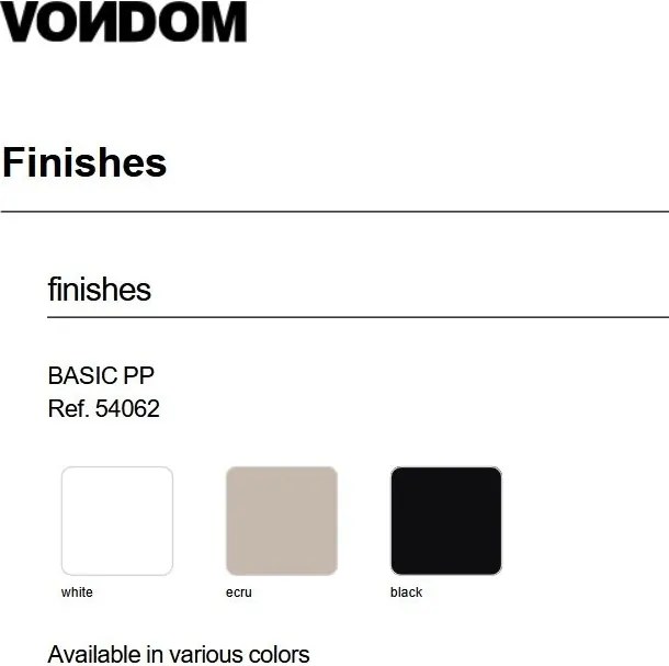 Set de 4 Scaune de exterior / interior design modern premium FAZ CHAIR 54062 Vondom