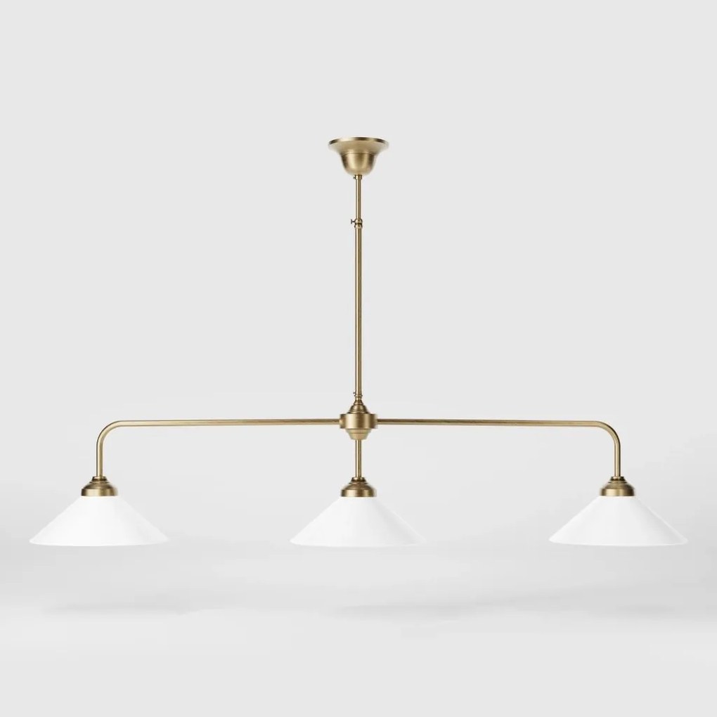 Lustra din alama cu inaltime reglabila Sofia 3L