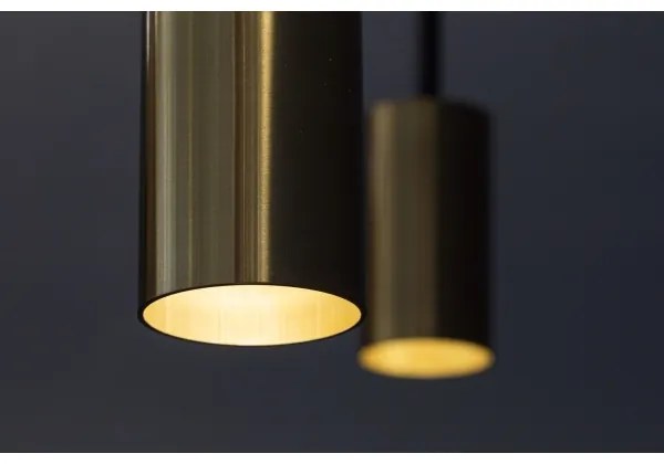 Lustră pe cablu ARCADE 1xGU10/5W/230V neagră/aurie Klausen 111039