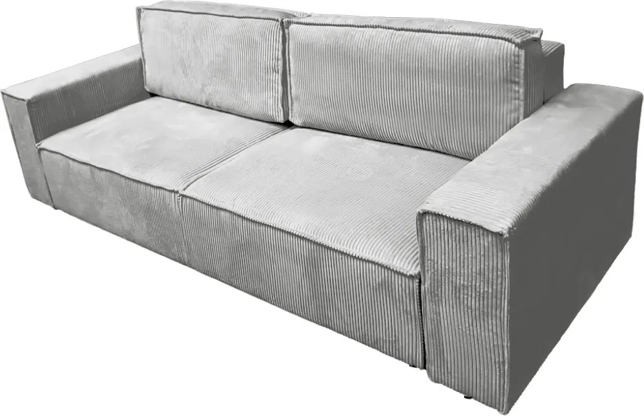 Canapea extensibilă, gri deschis, HARPERA BIG SOFA
