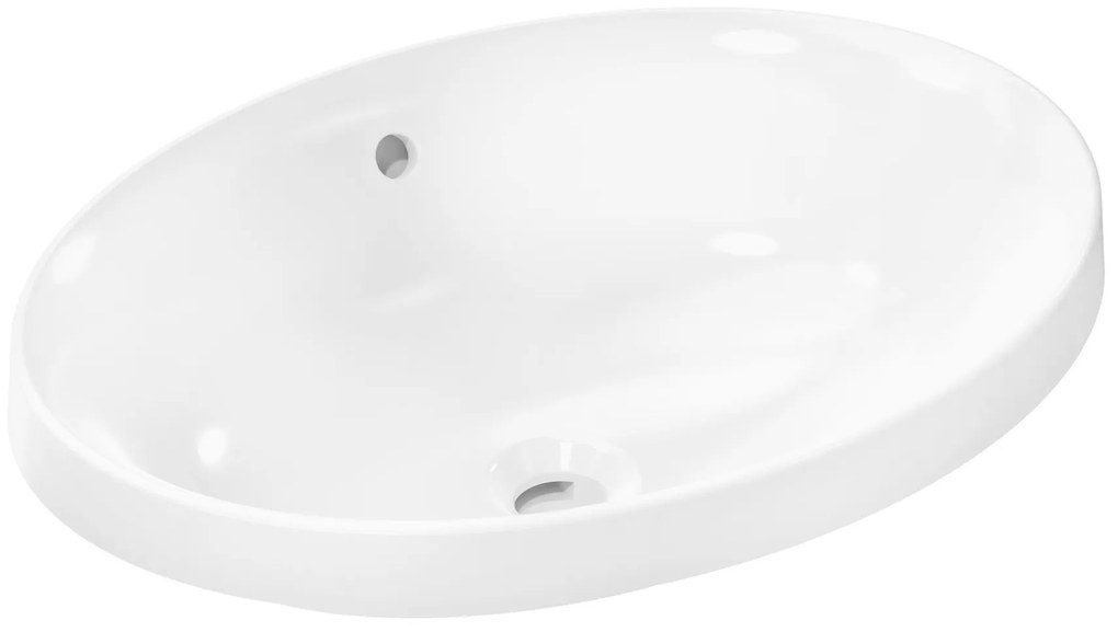 Hansgrohe Xuniva D lavoar 55x40 cm oval încastrat alb 60156450