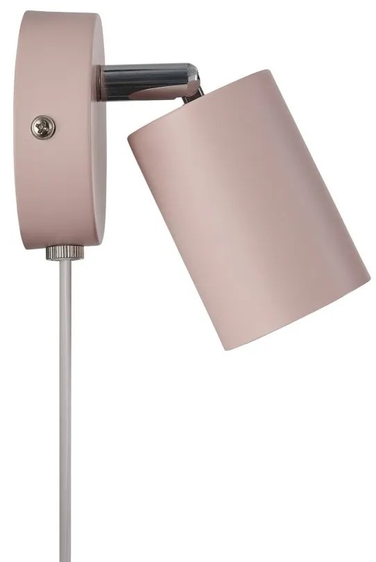 Aplica cu spot directionabil design nordic Explore roze