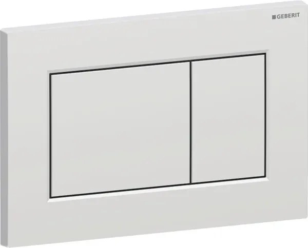 Clapeta actionare rezervor wc, crom mat, Geberit Sigma01 Crom mat