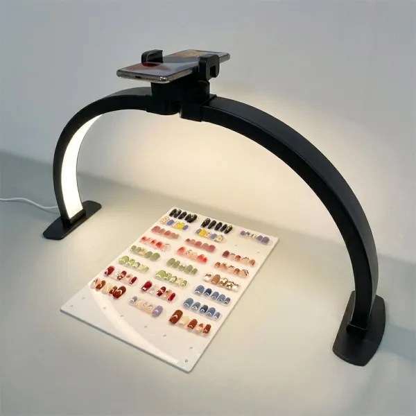 BRILAGI - Lampă LED reglabilă arcuită RADIO LED/25W/24V 3000-6500K neagră