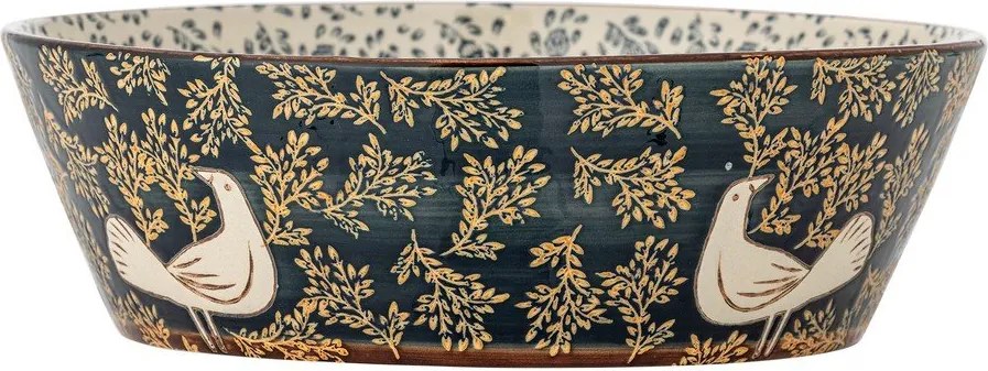 Bol albastru din ceramică ø 28 cm Hezha – Bloomingville