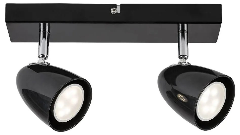 Spot Rabalux 73017 PERICO 2xGU10/5W/230V negru