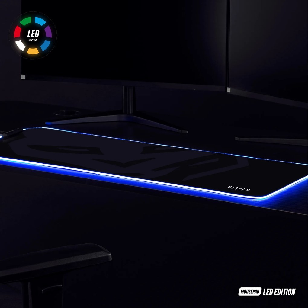 SUPORTUL DE GAMING Diablo Chairs LED EDITION