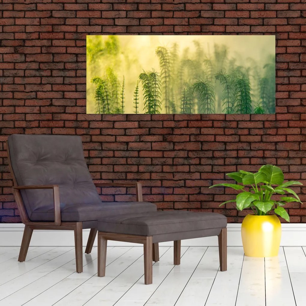 Tablou - Detaliu de primăvară natura cețoasă (120x50 cm)