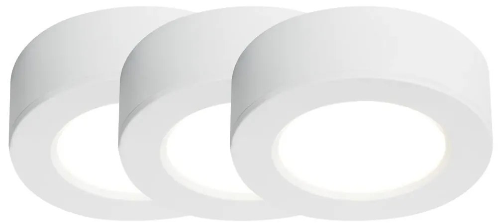 Set de 3 spoturi LED aplicate sau incastrabile KITCHENIO 3000-4000K 2015460101 NL