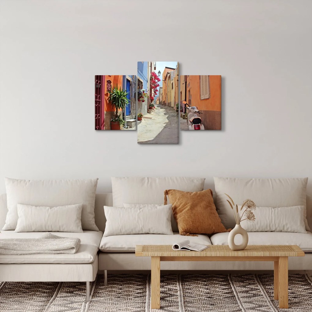Tablou cu strada din Sardinia (90x60 cm)