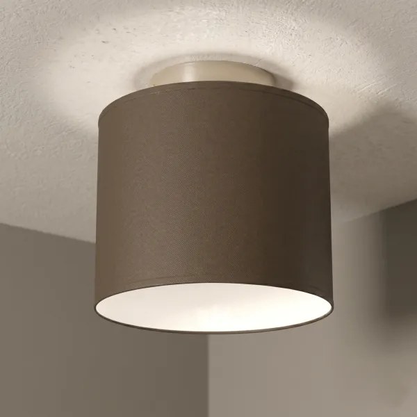 Lampă de tavan ARDEN 1xE27/15W/230V Ø 18 cm maro