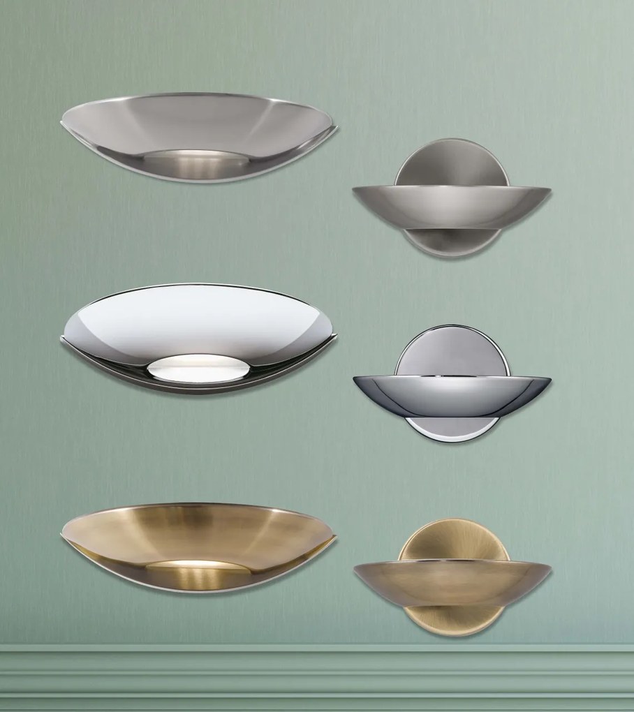 Aplica LED moderna design ambiental Wall argintiu satin 3209SS SRT