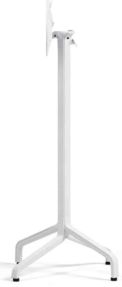 Bază masă exterior Nardi - Frasca High Folding, 45 x 45 x 107 cm Bianco