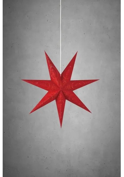 Markslöjd 700120 - Decorațiune de Crăciun ARATORP 1xE14/25W/230V Ø 75 cm roșie