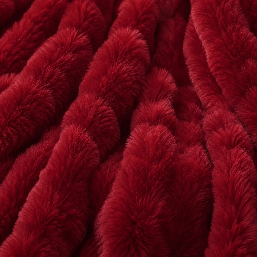 Pătură blană ecologică tip Chinchilla, 200x230 cm, CMI07