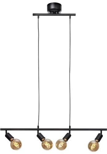 Cottex T1924SV - Lustră suspendată pe cablu ARC, 4xE27/60W/230V