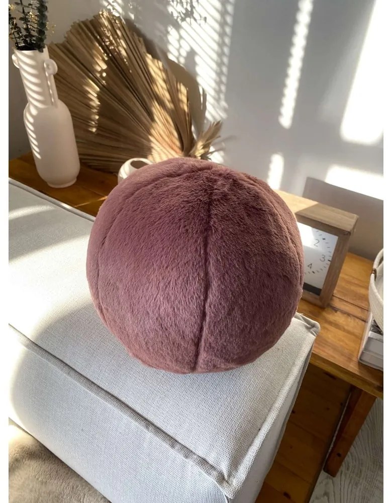 Pernă decorativă din micropluș, cocolino ø 25 cm Top – Mioli Decor