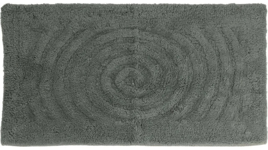Covoraș de baie Circle gri-verde , 45 x 75 cm