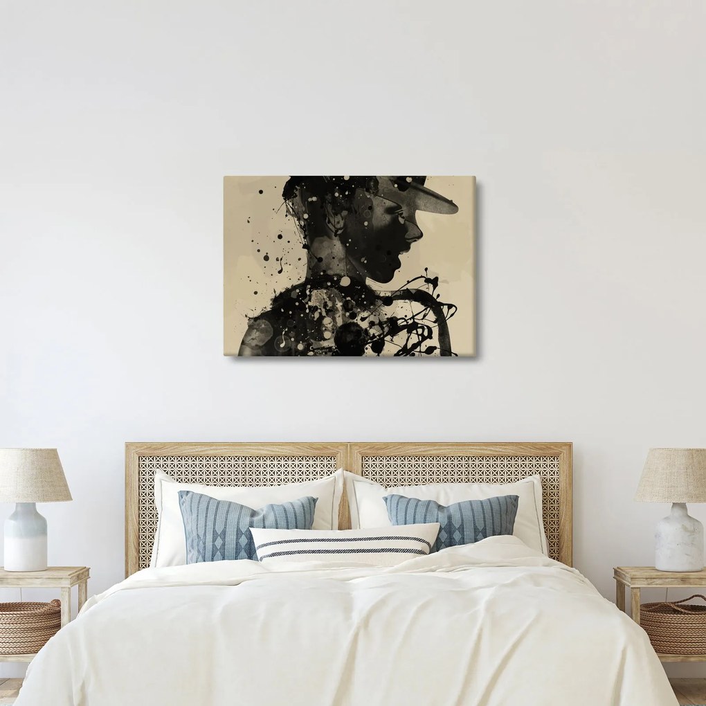 Tablou - Femeie de jazz (70x50 cm)