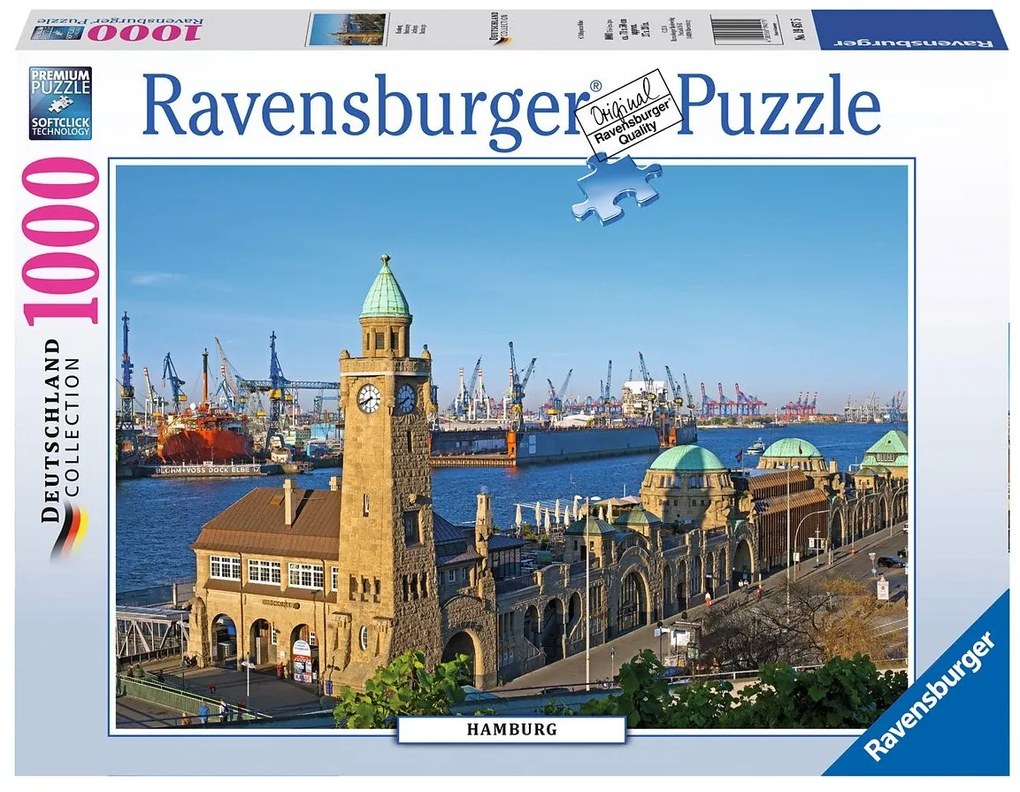 Puzzle Hamburg 1000 piese