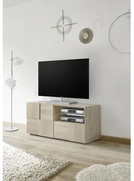Comodă TV SERIAN, stejar Sonoma
