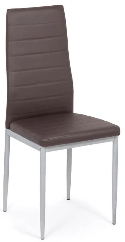 RESIGILAT - Scaun bucatarie din piele ecologica BUC 263 maro