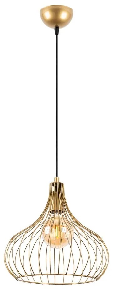 Lustră cu abajur din metal ø 22 cm Teldemia – Opviq lights