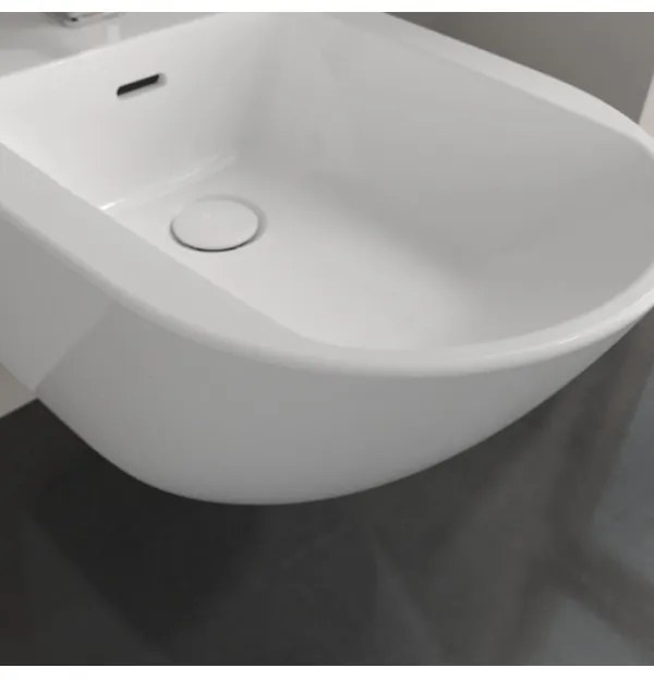 Bideu suspendat, Villeroy&amp;Boch Antao, 37x56cm, Alb Alpin CeramicPlus, 541100R1