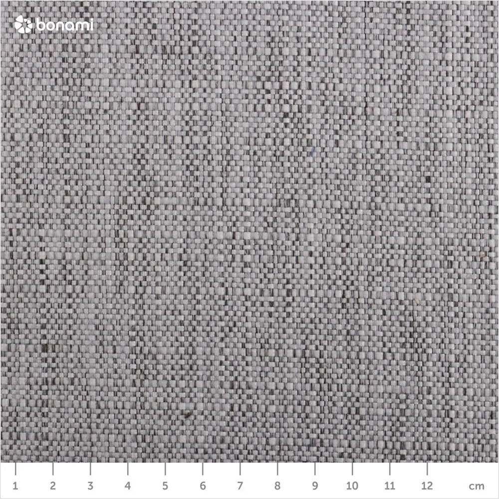 Pat matrimonial gri deschis tapițat cu spațiu de depozitare cu somieră 180x200 cm Elizabeth – Micadoni