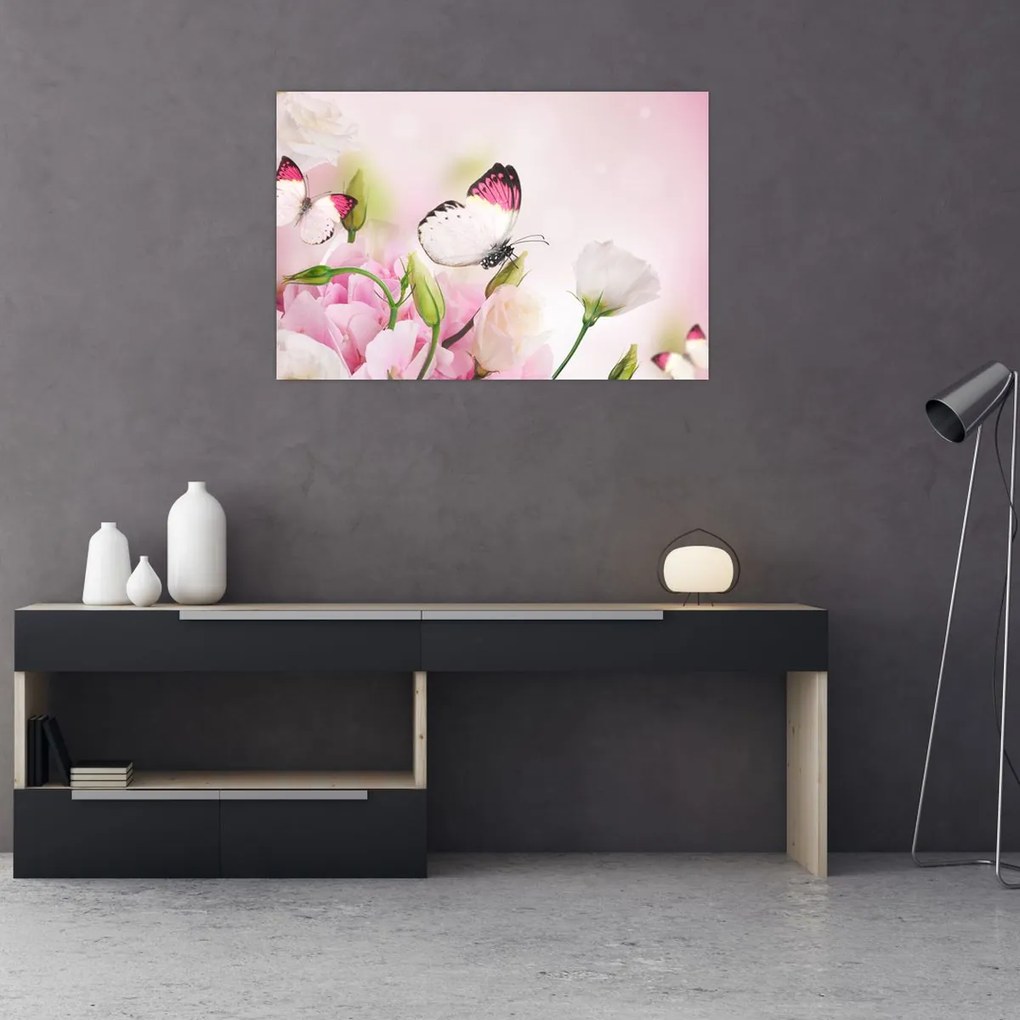 Tablou - Fluturele (90x60 cm)