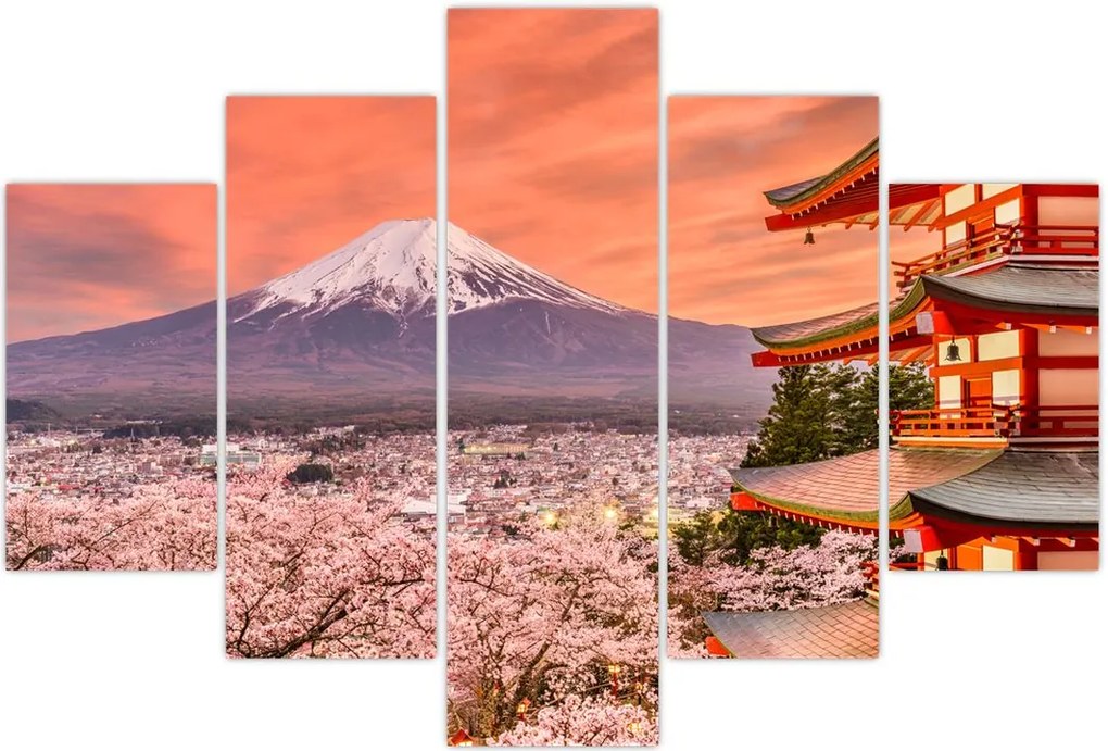 Tablou - Fujiyoshida, Japonia (150x105 cm)