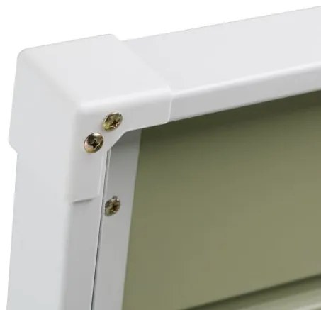 Deuba Cutie de depozitare metalica 120x62x63 cm - alba