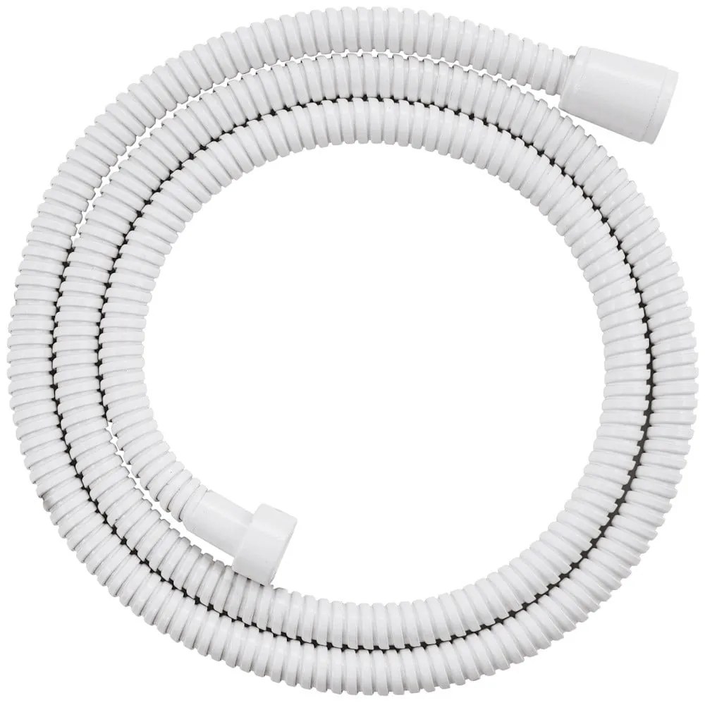 Furtun dus Grohe Relexaflex Metal Long-Life 150 cm, alb