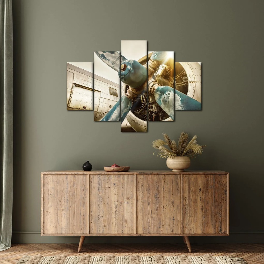 Tablou - Elice de avion vechi (150x105 cm)